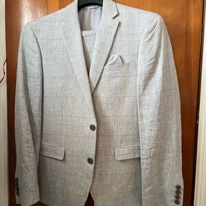 Bar III Light Gray Suit